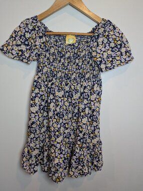 THEREABOUTS GIRLS SIZE 7/8 BOHO FLOWY FLORAL DRESS